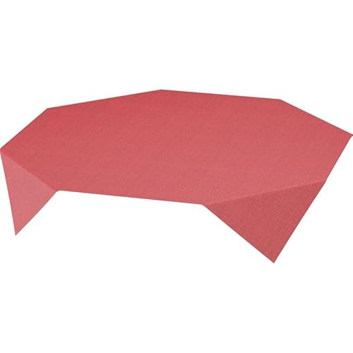 100x DUNI Dunisilk®-Mitteldecke 84 x 84 cm Linnea Bordeaux (1 x 100 Stück) von Duni