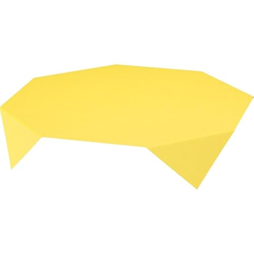 100x DUNI Dunisilk®-Mitteldecke 84 x 84 cm Linnea Yellow (1 x 100 Stück) von Duni