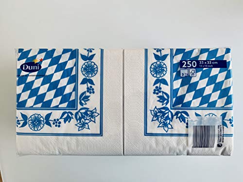 Duni 250 Zelltuch Servietten Bayrische Raute Duni 250 Zelltuch Servietten Bayrische Raute von Duni