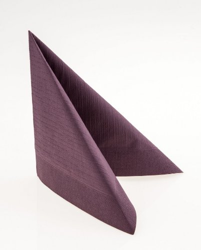 50 Duni Klassik-Servietten, plum, 40x40cm, 165562 von Duni