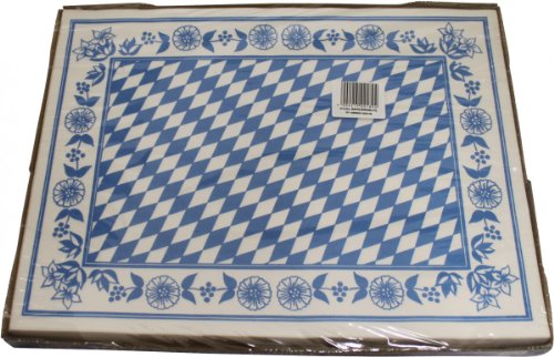 Duni 100 Tischsets Bayrisch Blau 30cm x 40cm Duni 100 Tischsets Bayrisch Blau 30cm x 40cm von Duni