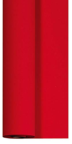 Duni Dunicel® Tischdecke rot, 1,18m x 10m, 185529 Tischdeckenrolle von Duni