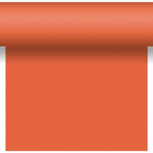 Duni Dunicel Tischläufer Sun Orange 24m 1er Pack von Duni
