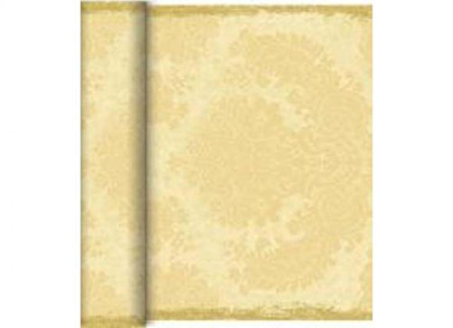 Duni Dunicel Tischläufer Tête-à-Tête Royal Cream 40 x 2400 cm, Duni Tete a Tete Royal Cream mit 20 perforierten Abschnitten à 1,20 m lang und 0,40 cm breit von Duni