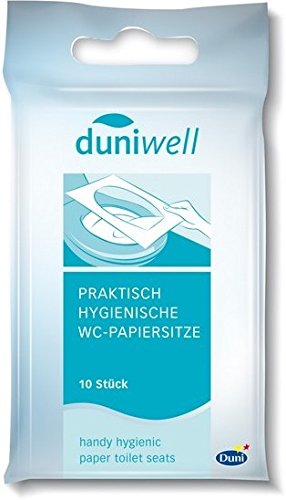 Duni Duniwell WC-Papiersitze, 10 Stück Duni Duniwell WC-Papiersitze, 10 Stück von Duni