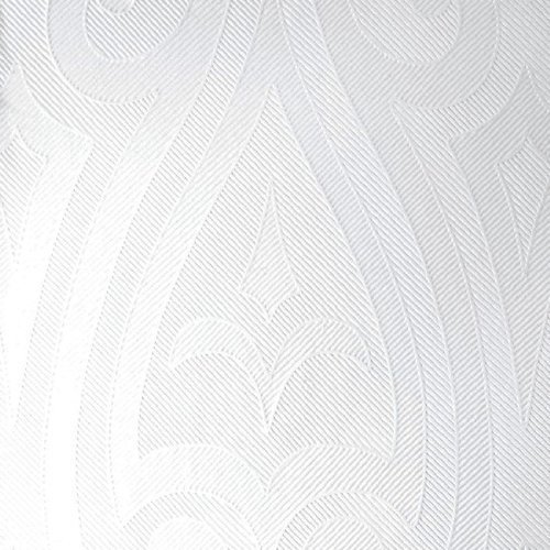 Duni Elegance-Servietten Crystal 40er Lily weiß, 48 x 48 cm von Duni