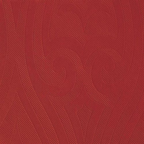 Duni Elegance-Servietten Lily rot, 40 x 40 cm, 40 Stück von Duni