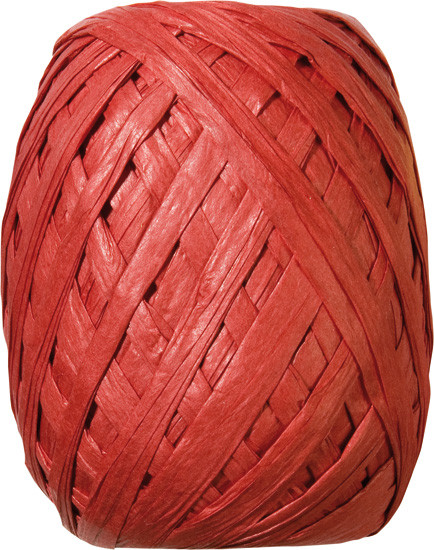 Duni Geschenkband Eiknäuel rot 30 m x 7 mm von Duni