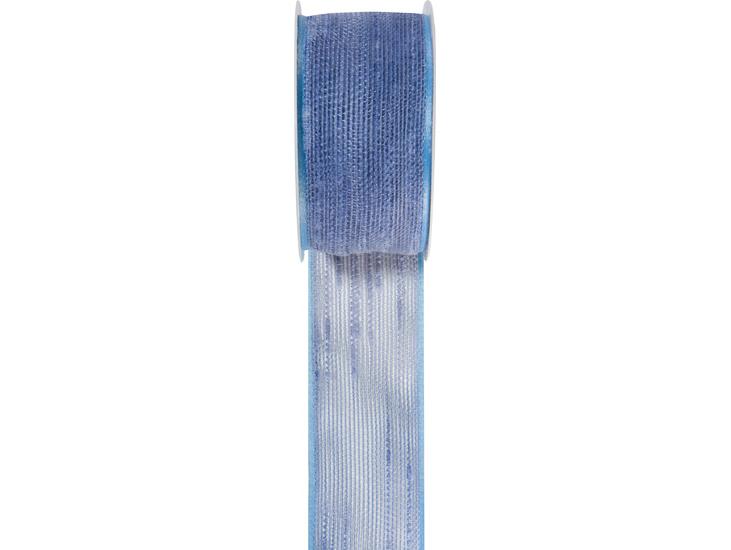 Duni Geschenkband blau 2 m x 40 mm Duni Geschenkband blau 2 m x 40 mm von Duni