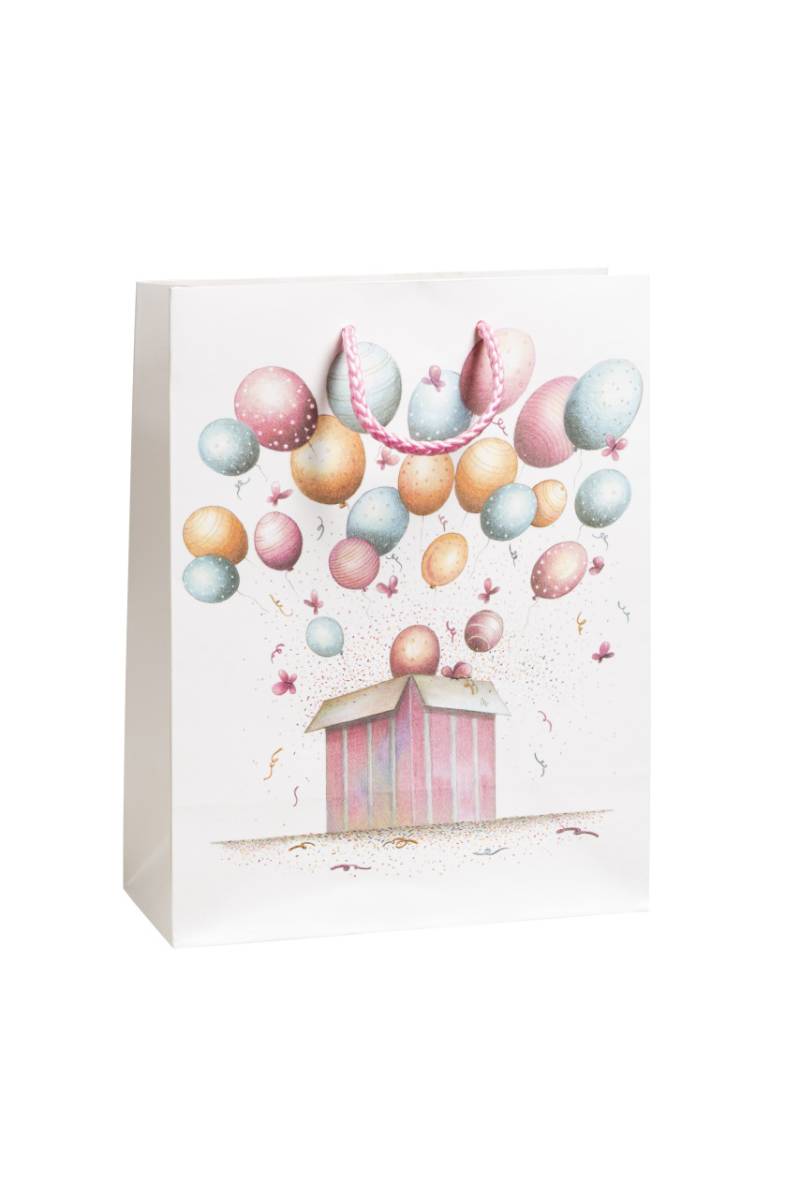 Duni Geschenktasche Happy Birthday 18 x 23 x 10 cm von Duni