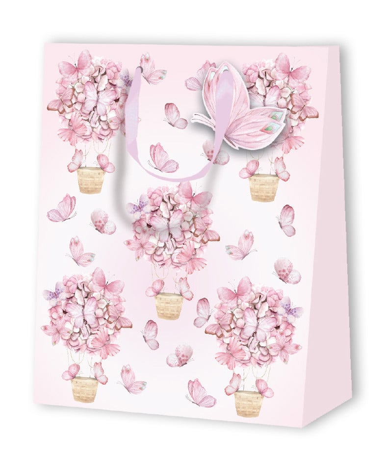 Duni Geschenktüte Dotsblue 23 cm von Duni