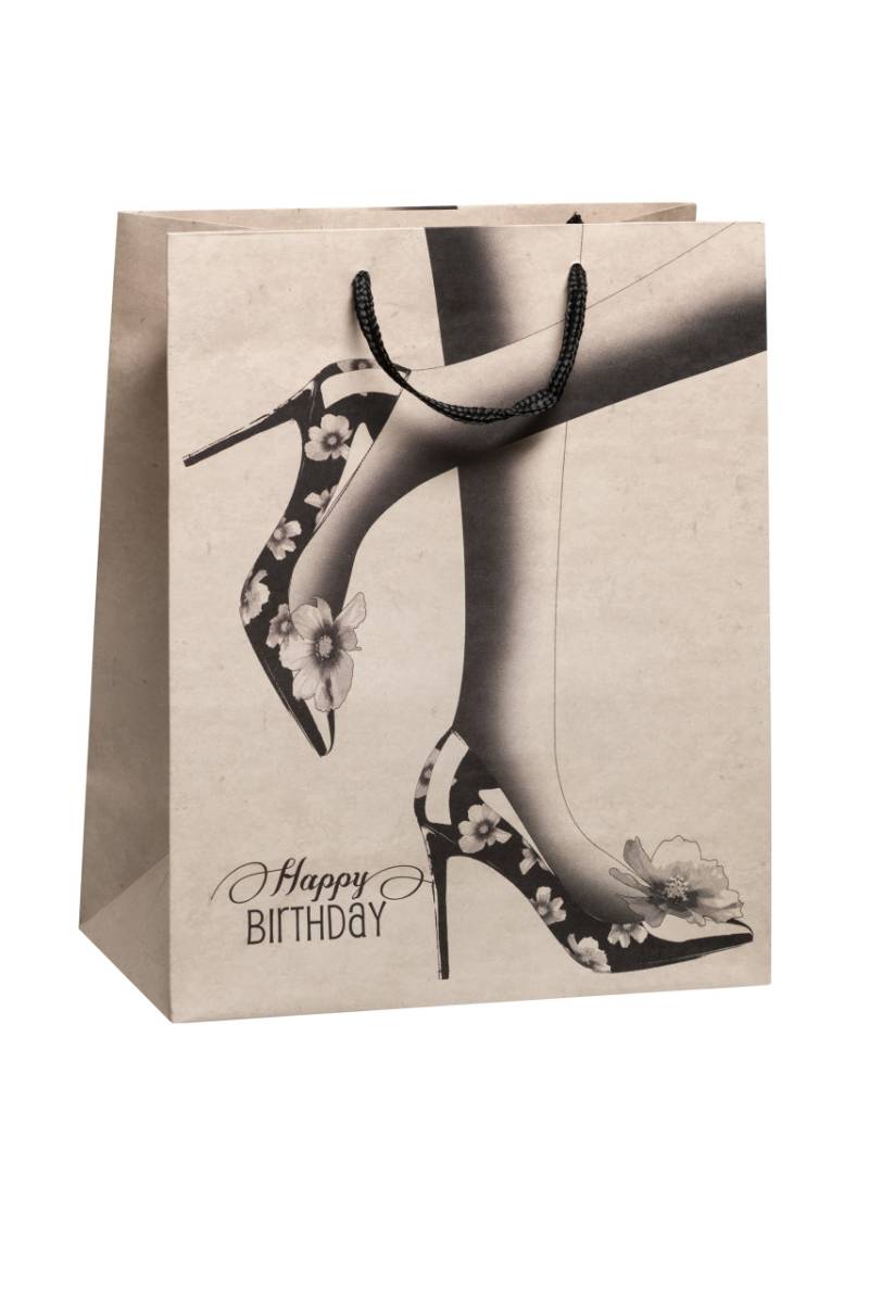 Duni Geschenktüte Happy Birthday Twosome 32 cm von Duni