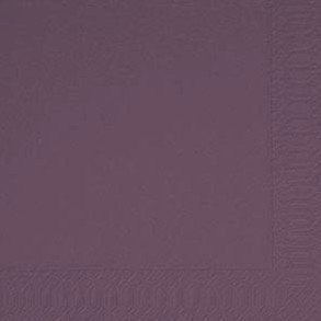 Duni Hochzeits-Servietten 3lagig, Uni lila - plum, 40 x 40 cm, 250 Stück Duni Hochzeits-Servietten 3lagig, Uni lila - plum, 40 x 40 cm, 250 Stück von Duni