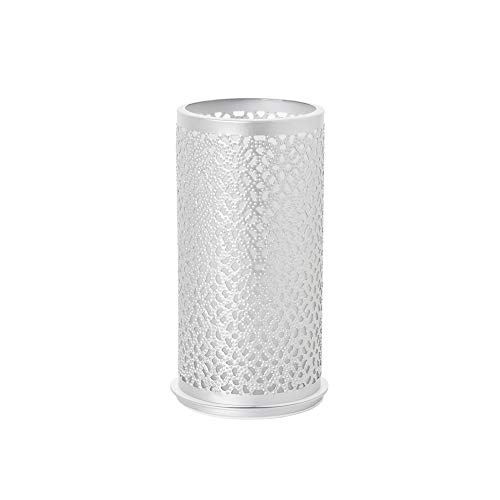 Duni Kerzenhalter aus Metall - Bliss Silber - 140x75 mm - 1 Stück von Duni