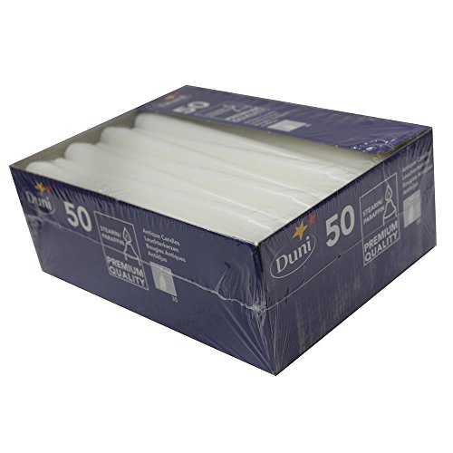 Duni Leuchterkerzen weiß, 25 cm, 50 Stück Duni Leuchterkerzen weiß, 25 cm, 50 Stück von Duni