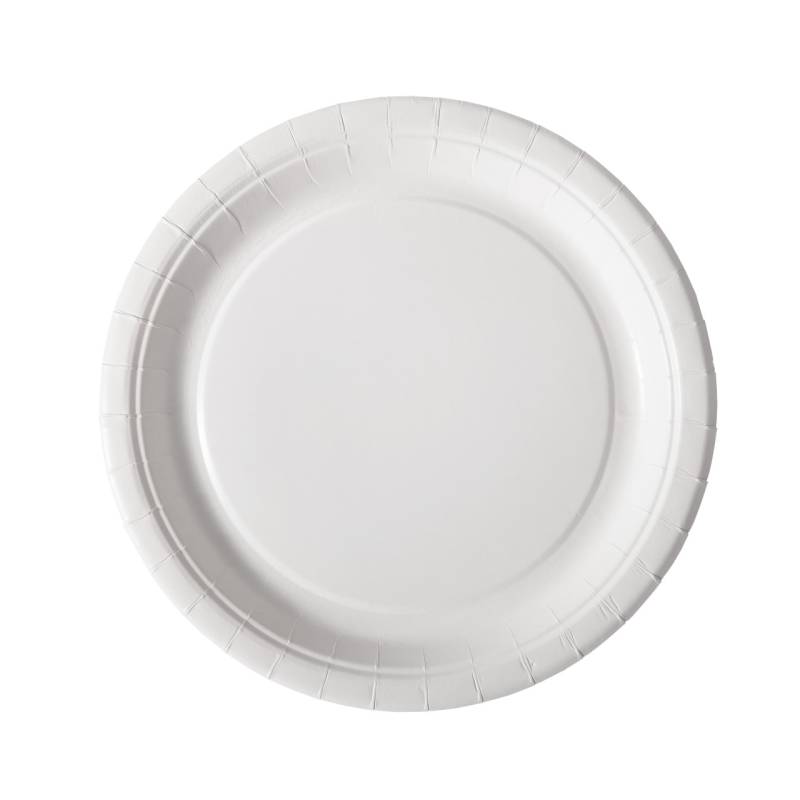 Duni Pappteller weiß Ø 22 cm - 20 Stück von Duni