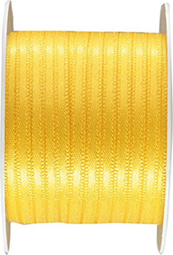 Duni Seidenband gelb, 3 mm x 10 m Duni Seidenband gelb, 3 mm x 10 m von Duni