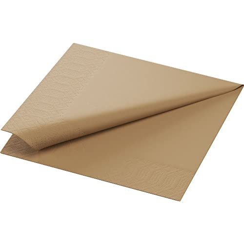 Duni Servietten 3lagig Tissue Uni ecoecho®, 33 x 33 cm, 250 Stück von Duni
