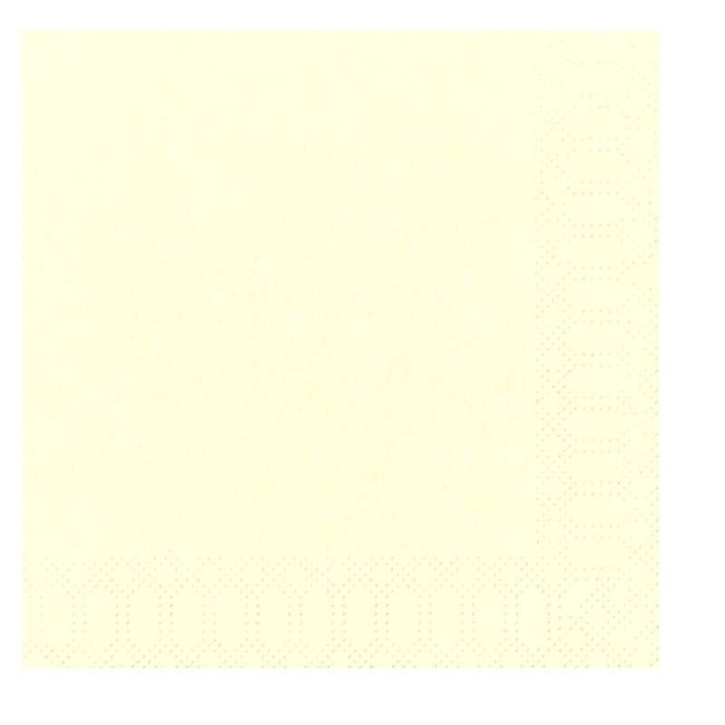 Duni Servietten Bio creme 24 x 24 cm - 20er Pack von Duni