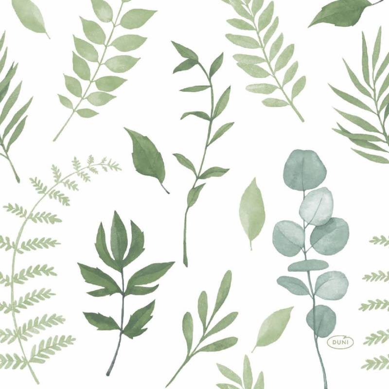Duni Servietten Greenery 33 x 33 cm - 20er Pack von Duni