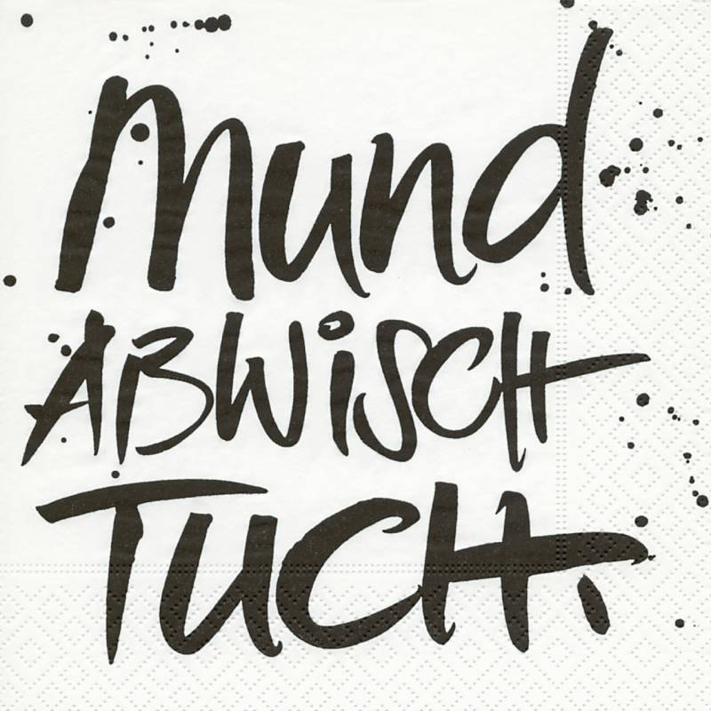 Duni Servietten Mundabwischtuch 33 x 33 cm - 20er Pack von Duni