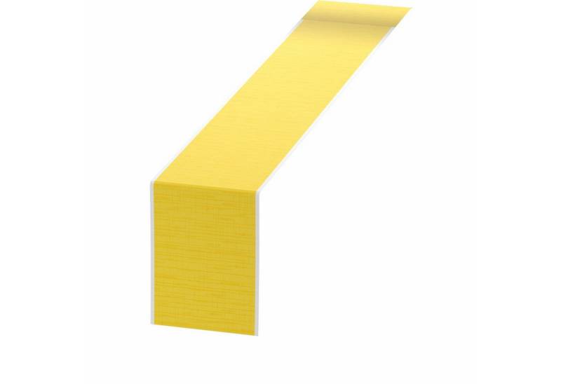 Duni Tischläufer 1 Dunicel® Tischläufer Linnea gelb, 0,15 m x 20m, 178421 von Duni