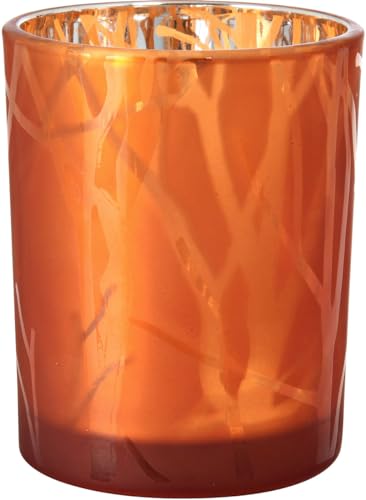 Kerzenhalter Shimmer 100 x 80 mm rust, Glas von Duni