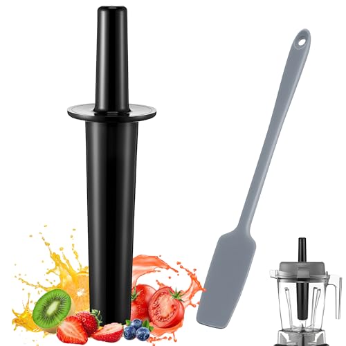 Dunkive Mini-Ersatz-Mixer-Werkzeug, kompatibel mit Vitamix-Behältern mit einem Fassungsvermögen von 907 ml, 1,37 l Fassungsvermögen, langlebiger kleiner Kolbenstampfer und Silikon-Mixer-Spatel, Ersatz Dunkive Mini-Ersatz-Mixer-Werkzeug, kompatibel mit Vitamix-Behältern mit einem Fassungsvermögen von 907 ml, 1,37 l Fassungsvermögen, langlebiger kleiner Kolbenstampfer und Silikon-Mixer-Spatel, Ersatz von Dunkive