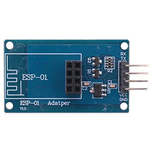 Dunlea ESP8266 Serielles Wi-Fi-Adaptermodul ESP-01, 3,3 V, 5 V, kompatibel für von Dunlea