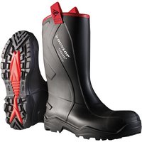 Dunlop Stiefel Purofort+ Rugged full safety C762043.CH DIN EN ISO 20345 S5 schw. 39 von Dunlop