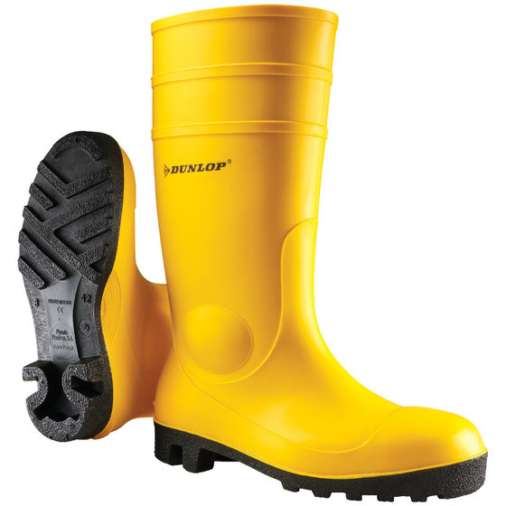 Dunlop® - Gummistiefel Protomastor full safety 142YP, S5, gelb, Größe 41 von Dunlop
