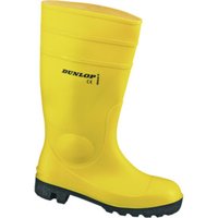 Dunlop Protomaster Gummistiefel gelb Größe 36 von Dunlop