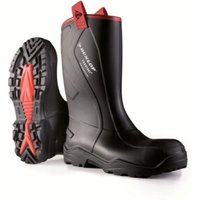 Dunlop Sicherheitsstiefel schwarz Dunlop PUROFORT + RUGGED FULL SAFETY, S5, EU-Schuhgröße: 47 von Dunlop