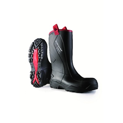 Gummistiefel Purofort®+ Rugged full safety C762043.CH, S5, schwarz, Größe 42 von Dunlop
