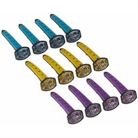 Packung mit 4 Dunlop Lufterfrischerstäbchen fürs Auto – verschiedene Farben/Modelle von Dunlop