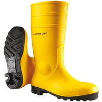 Dunlop - pvc BAU-Sicherheitsstiefel bodo S5,Gr.40,gelb,gerader Schaft bodo pvc von Dunlop