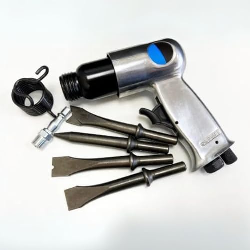 Dunnet Tools Heavy Duty Air Hammer Drill Pneumatic Tools Includes 4pc Power Chisel Bits High Power Air Chisel Hammer Solid Steel Tool Kit for Stone Concrete Brick Mechanic Tools Dunnet Tools Heavy Duty Air Hammer Drill Pneumatic Tools Includes 4pc Power Chisel Bits High Power Air Chisel Hammer Solid Steel Tool Kit for Stone Concrete Brick Mechanic Tools von Dunnet Tools