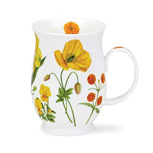 Dunoon Suffolk Becher Floral Melody 0,31 l gelb von Dunoon Mugs