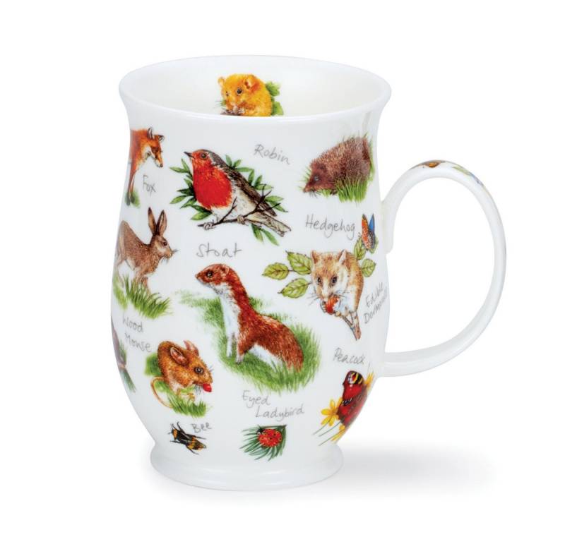 Dunoon Becher Suffolk - ANIMAL LIFE - HEDGEHOG, Sammelbecher von Dunoon