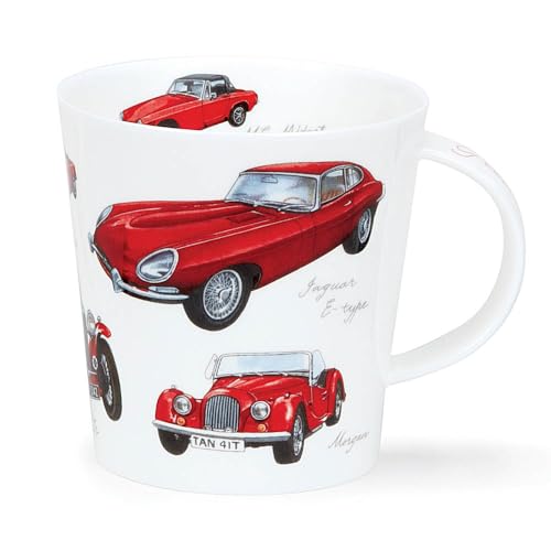 Dunoon Becher Cairngorm Classic Cars Red - 0,48l von Dunoon