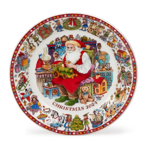Dunoon Dekorativer Weihnachtsteller 2024, 20 cm von Dunoon