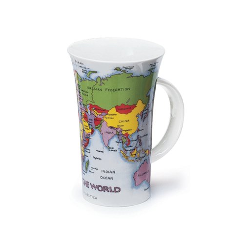 Dunoon Glencoe Karte der Welt Tasse von Dunoon