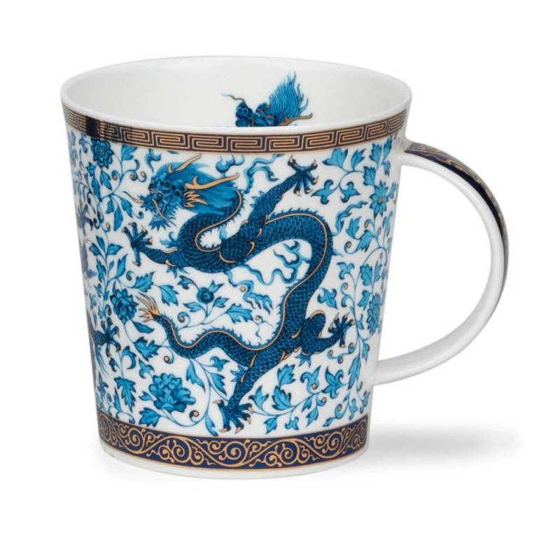 Dunoon Tasse Blue Ming Dragon Drachen Cairngorm 0,48 l Fine Bone China Porzellan von Dunoon