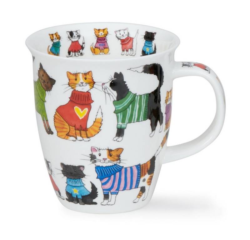 Dunoon Tasse Knitwits Cat Katzen Nevis 0,4 l Fine Bone China Porzellan Dunoon Tasse Knitwits Cat Katzen Nevis 0,4 l Fine Bone China Porzellan von Dunoon