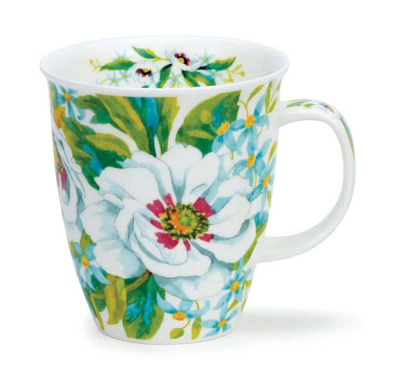 Dunoon Tasse White Anemones blue Nevis 0,4 l Fine Bone China Porzellan Dunoon Tasse White Anemones blue Nevis 0,4 l Fine Bone China Porzellan von Dunoon