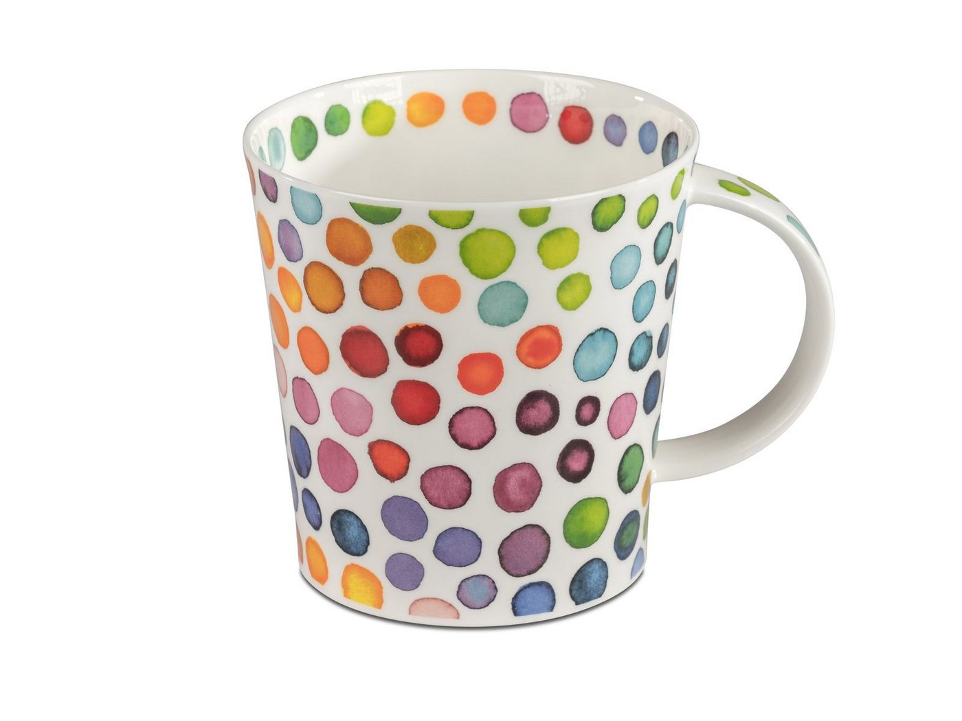 Dunoon Tasse XXL Becher Benmore Hot Spots 750 ml Bone China Jumbo Tee - Kaffeetasse, Porzellan, Spülmaschinen und Mikrowellengeeignet von Dunoon