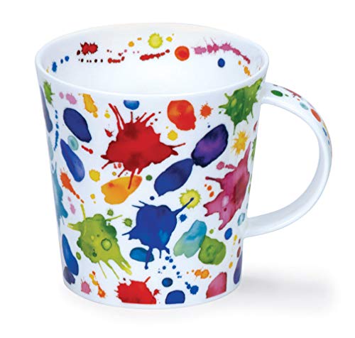 Dunoon Tasse aus feinem Porzellan Cairngorm-Form, Whoops, 480 ml Multi von Dunoon