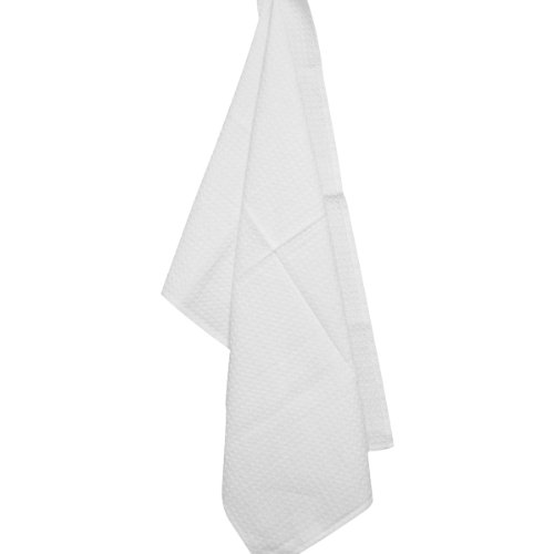 Dunroven House Waffle Weave Towel 20 x 28-inch-White, Other, Multicoloured, 0.2 x 25.4 x 35.56 cm von Dunroven House