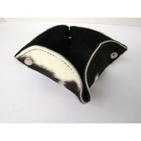 Haar Auf Kuhfell Leder Valet Tablett, Catch All, Custom Tablett von DunstanandMoles