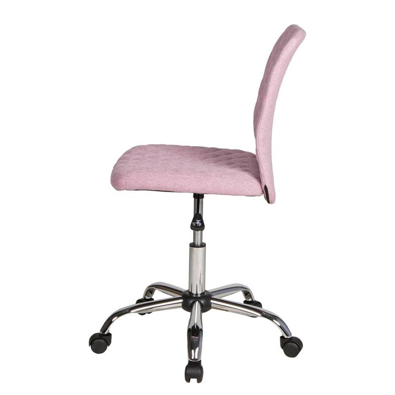 home24 Bürodrehstuhl Milo II 54 x 96 x 54cm Pink von home24